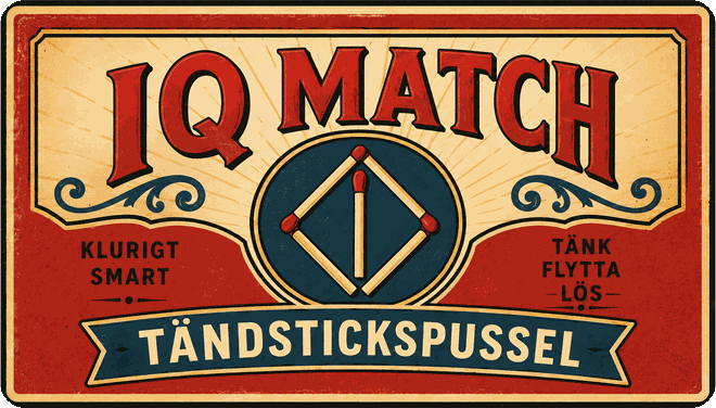 IQ Match — tändstickspussel